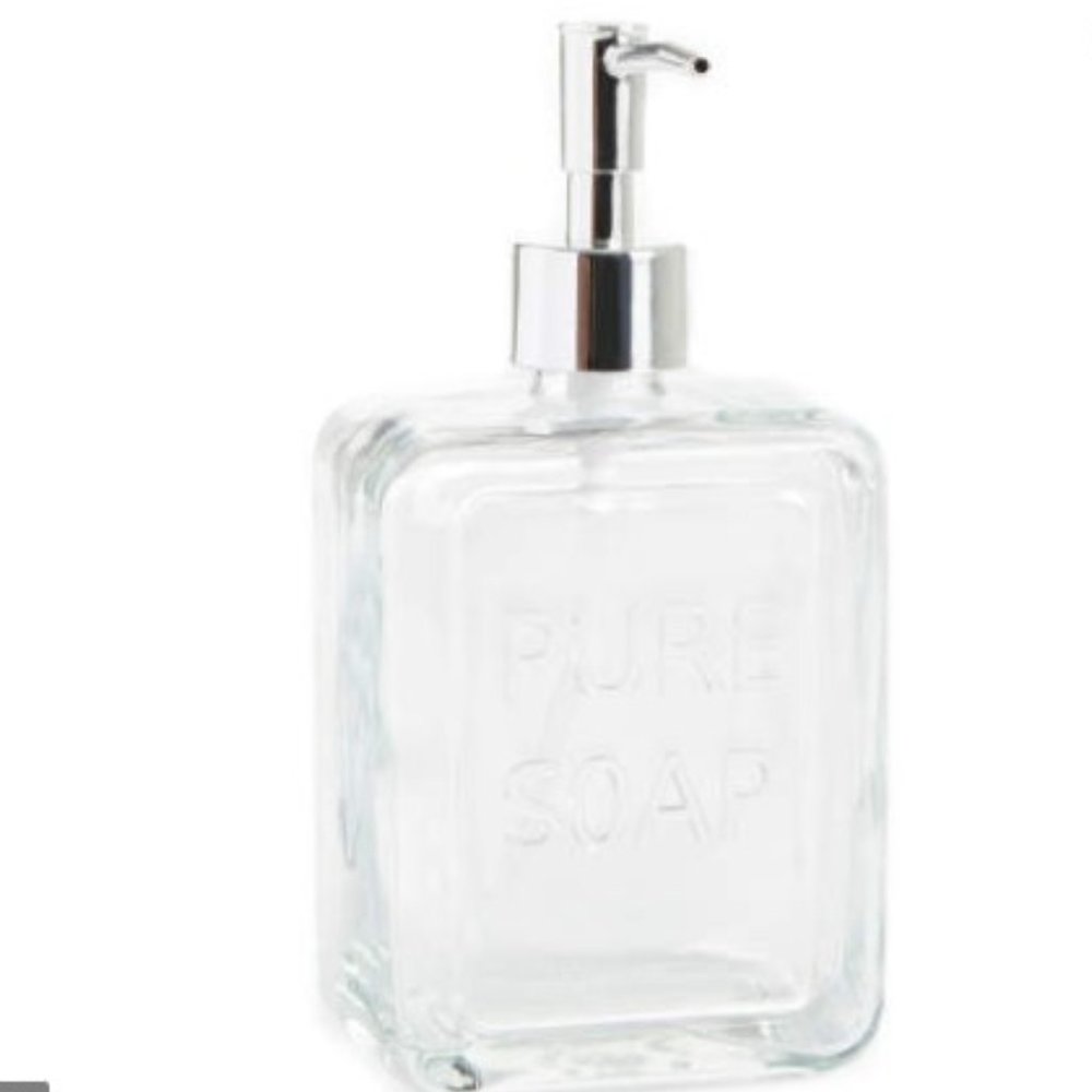 NWT Soap Dispenser Minimalist Cologne Design
